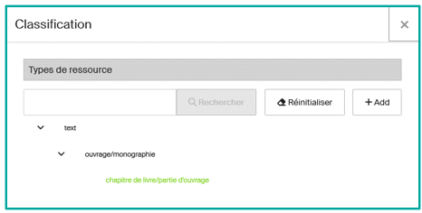 Sélection de la collection Livres et chapitres de livres